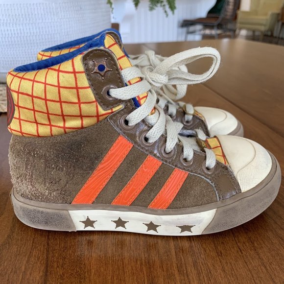 Toy Story Woody Adidas High Top Sneakers